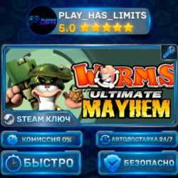 Worms Ultimate Mayhem — Deluxe КЛЮЧ STEAM СНГ РФ