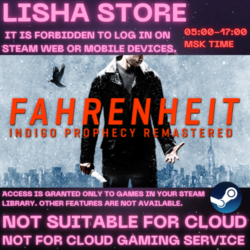 Fahrenheit: Indigo Prophecy Remastered Стим Оффлайн На 90 дней