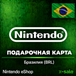 [АВТОВЫДАЧА] Карта Nintendo eShop (BR) Бразилия. НИЗКАЯ ЦЕНА