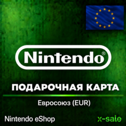 [АВТОВЫДАЧА] Карта Nintendo eShop (EU) Евросоюз. НИЗКАЯ ЦЕНА