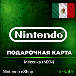 [АВТОВЫДАЧА] Карта Nintendo eShop (MX) Мексика. НИЗКАЯ ЦЕНА