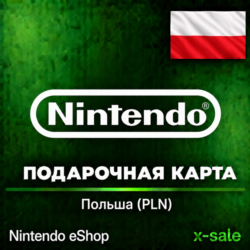 [АВТОВЫДАЧА] Карта Nintendo eShop (PL) Польша. НИЗКАЯ ЦЕНА
