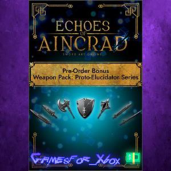 ☀️Echoes of Aincrad - Weapon Pack Proto-Elucidator Series XBOX DLC