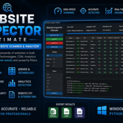 Website Inspector Ultimate — Профессиональный сканер веб-сайтов и детектор CMS