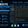 Website Inspector Ultimate — Профессиональный сканер веб-сайтов и детектор CMS