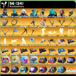 FORTNITE   ALL PLATFORMS   236 SKINS (27 PAID)   FULL ACCESS