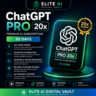ChatGPT Pro 20x | Премиум AI Подписка | Доступ на 30  Продление на существующий аккау