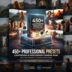 450  Lightroom Presets and Photoshop-Один код на человека.
