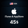 Подарочная карта Apple iTunes (USA) 45$