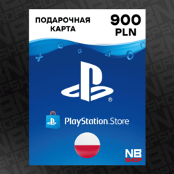 Карта PlayStation PSN 900 PLN (Злотых) [Польша]