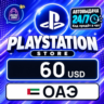 PlayStation Network (PSN) ОАЭ 60 USD    цифровой код — автовыдача 24/7