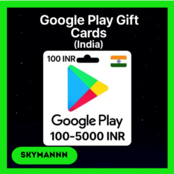 Google Play Gift Card 50-3000 INR ИНДИЯ АВТО ВЫДАЧА 24/7