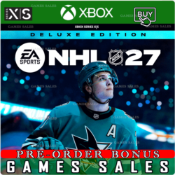 ✅❤️NHL® 27 DELUXE EDITION XBOX SERIES X|S❤️XBOX SERIES X|S❤️ПРЕДЗАКАЗ С БОНУСАМИ✅