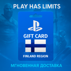 Карта пополнения Финляндия PlayStation Store 10-250 EUR
