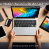 Шаблон: Notion Business Dashboard 3templates