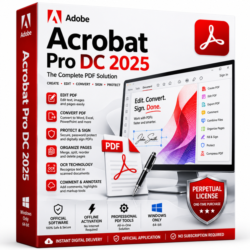 Adobe Acrobat Pro DC 2025 Professional | Ключ бессрочной лицензии