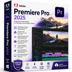 Adobe Premiere Pro 2025 | Профессиональный видеомонтаж | Бессрочная лицензия PC
