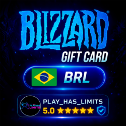 BLIZZARD GIFT CARD 30-300 BRL | БРАЗИЛИЯ
