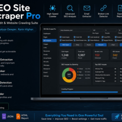 SEO Site Scraper – Профессиональный SEO-сканер сайтов, веб-краулер и инструмент