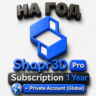 Подписка Shapr3D Pro на 1 год — личный аккаунт (глобальный)
