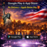 PAY CARD USA | Google Play & App Store   Без баланса   Бонус Apple