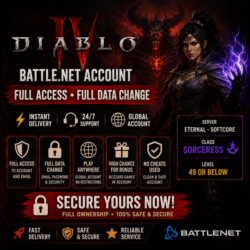 diablo 4 24 7 delivery battlenet full data change full access x24
