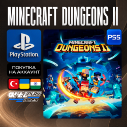 🔴 Minecraft Dungeons II • PS5 • Турция / Украина / Индия