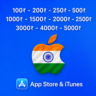 100-5000 INR - Apple & iTunes - Индия