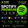 Spotify Premium на 1/3/6/12 месяцев   | На ваш аккаунт | Быстрая и безопасная активац