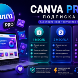 Canva Pro Premium | Подписка на 1–3 месяца | Мгновенная активация