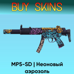 MP5-SD | Неоновый аэрозоль - отправка трейдом