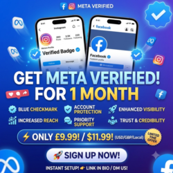 Meta Verified [ Instagram / Facebook ]