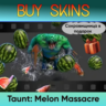 Насмешка Melon Massacre (сокровищница в подарок)