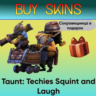 Насмешка на тетчиса Techies Squint and Laugh (сокровищница в подарок)