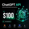 API ChatGPT / Claude и др. 100$   генерация изображений. Дашборд