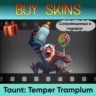Насмешка Temper Tramplum (сокровищница в подарок)