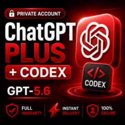 ChatGPT 5.6 Plus   Codex | GPT-5.6 | Готовый аккаунт | Личный / Общий | Полная гарант