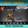 Насмешка Xylobones (сокровищница в подарок)
