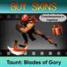 Насмешка Blades of Gory (сокровищница в подарок)