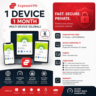 ExpressVPN Premium | 1 Устройство | 12 Месяц | Multi Device (Global)