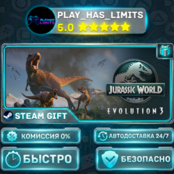 🎁Jurassic World Evolution 3 — Deluxe *RU/BY/UA/СНГ Steam Auto