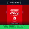 Nintendo eShop Gift Card $5 USD — Nintendo Switch США Цифровой код