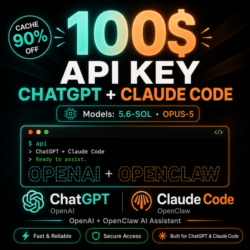 Claude   ChatGPT | ОДИН API KEY | Opus 5   GPT-5.6 Codex | Баланс 5$-50$