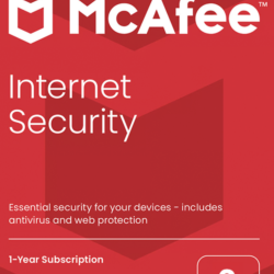 McAfee Internet Security (1 Год / 3 ПК)    Gift Card / Мгновенная выдача