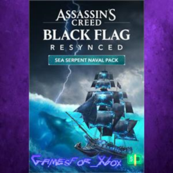 ☀️Assassin’s Creed Black Flag Resynced - Sea Serpent Naval Pack XBOX DLC