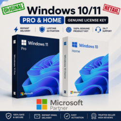 Windows 10/11 Pro и Home — лицензионный ключ | Мгновенная доставка | Пожизненная акти