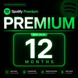 Spotify Premium Top-Up | 12 месяцев индивидуально - стандартно| Глобальный