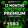 SPOTIFY PREMIUM 12 МЕСЯЦЕВ ИНДИВИДУАЛЬНЫЙ / СТАНДАРТНЫЙ ЛУЧШАЯ ЦЕНА РАБОТАЕТ В РОССИИ