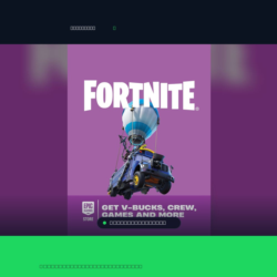 Fortnite Gift Card CHF 100 — Epic Games Швейцария Цифровой код