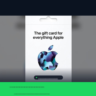 Apple Gift Card EUR 80 — Apple Бельгия Цифровой код